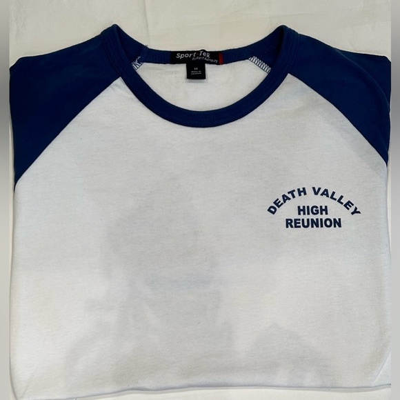 Death Valley High Reunion Baseball T- shirt with scorpion on the back Men Sz M - Picture 3 of 9